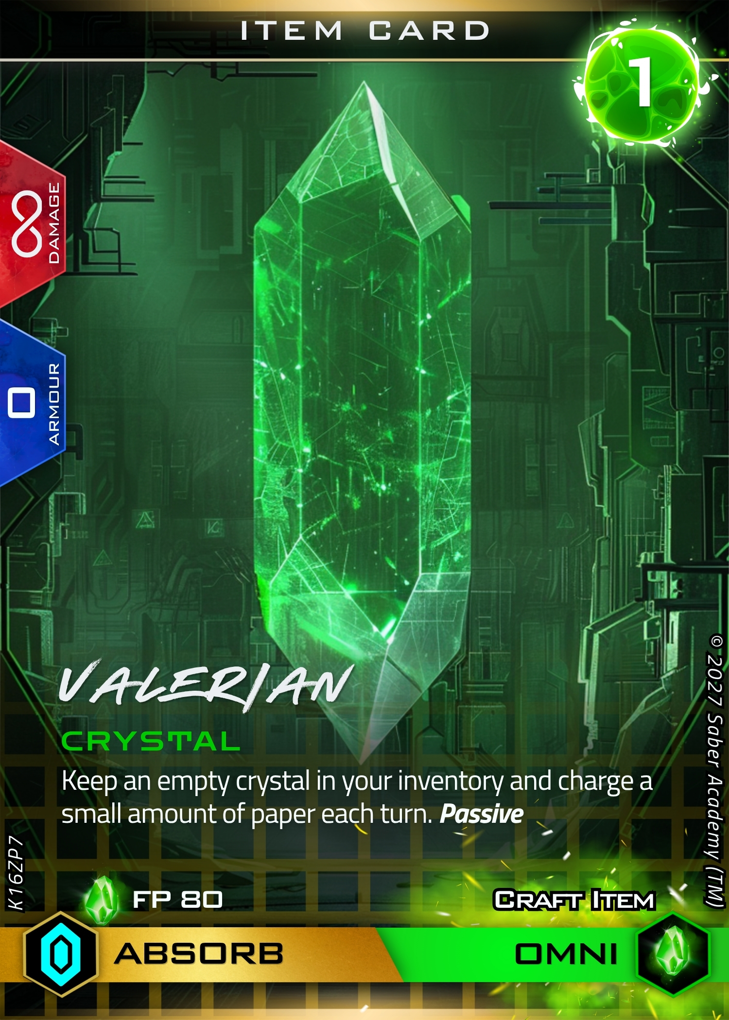 Valerian Crystal